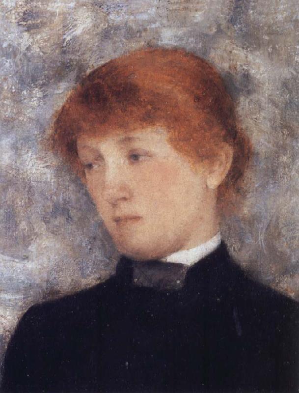 Fernand Khnopff Portrait of A Woman Germany oil painting art